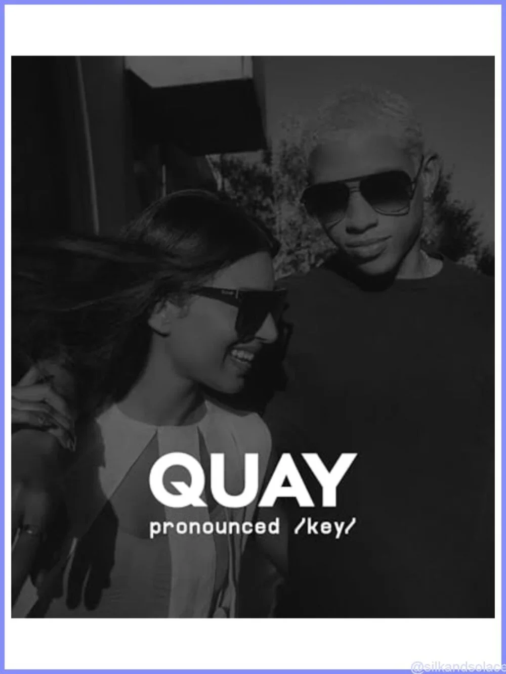 QUAY High Key Twist Oversized Aviator Sunglasses UV Protection Full Frame